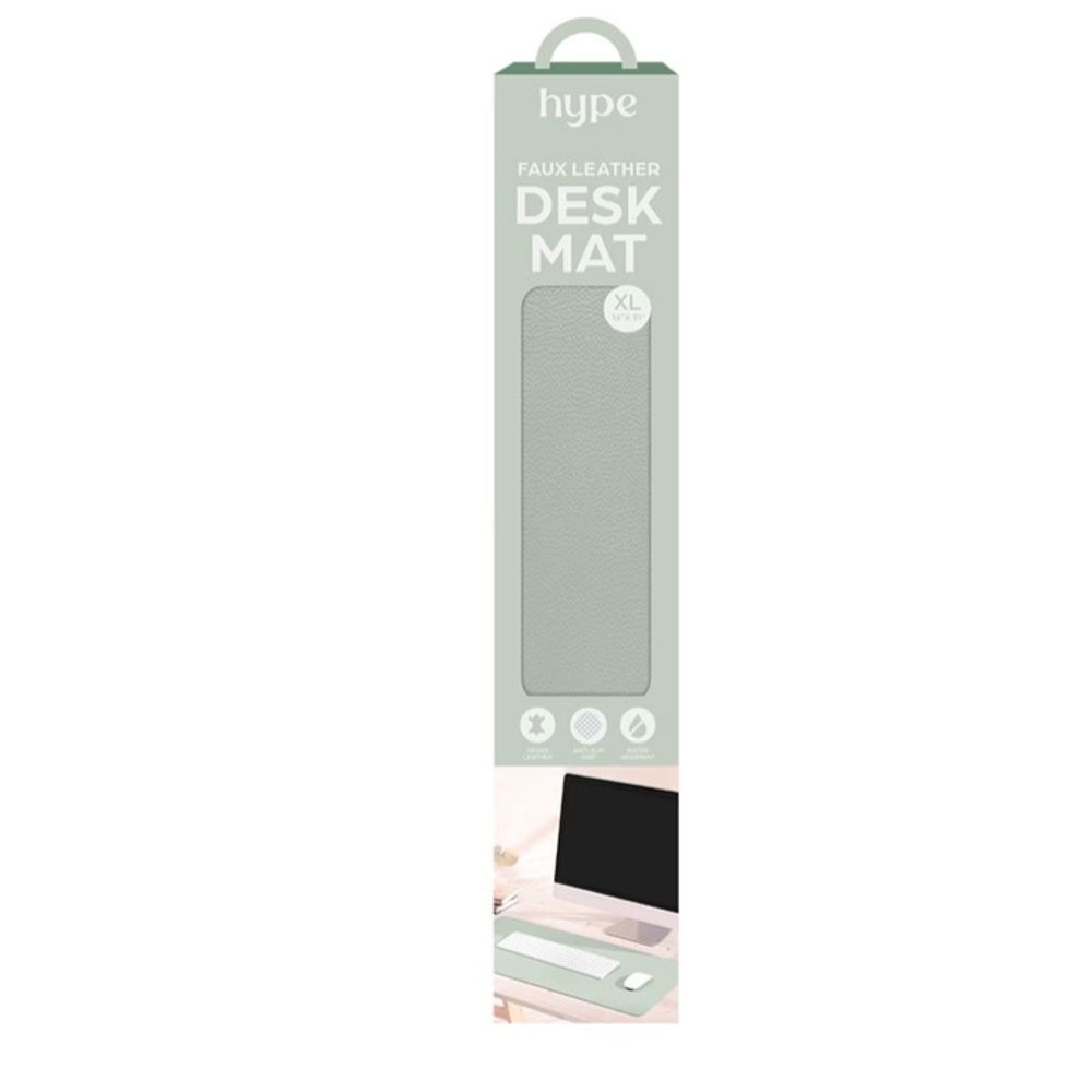 Hype NIB XL Desk Mat- Mint Green